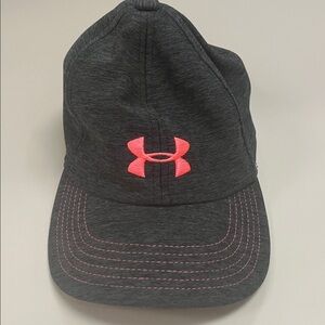 Under Armour Charcoal and Neon Pink Cap